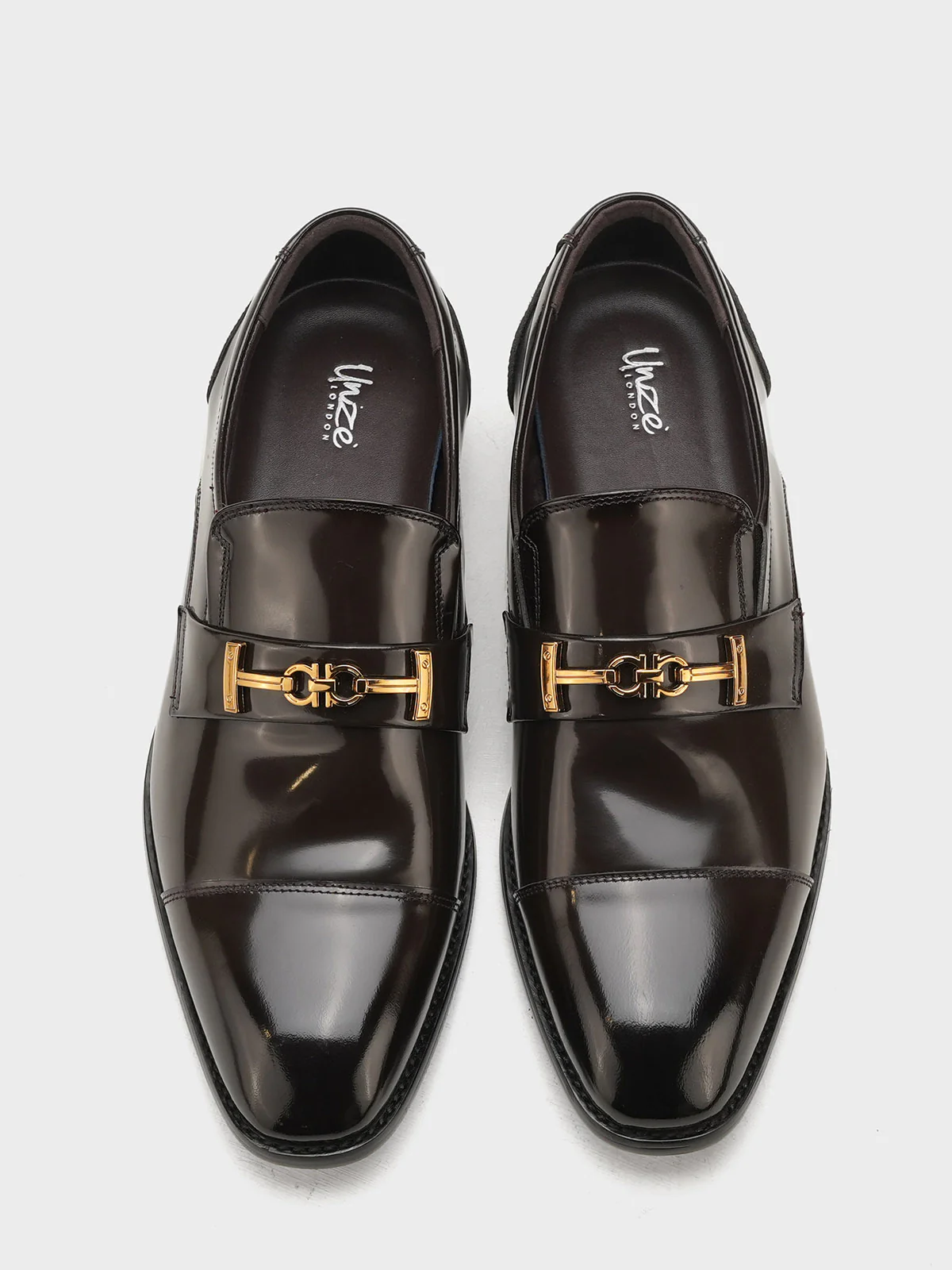 Men "BRYAN" Convenience Leather Formals - Image 9