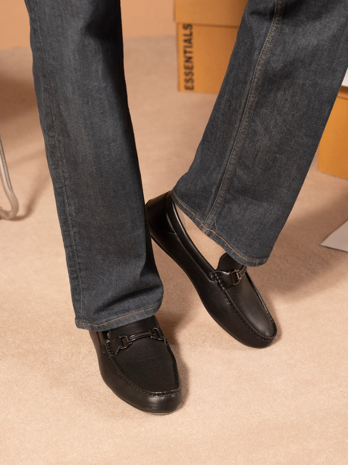 Men "DEXTER" Classic Slip On Mocassins - Image 6