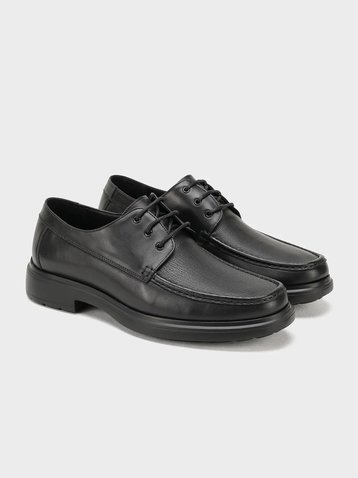 Men "DHAVAL" Stylish Leather Loafer Shoes - Image 2