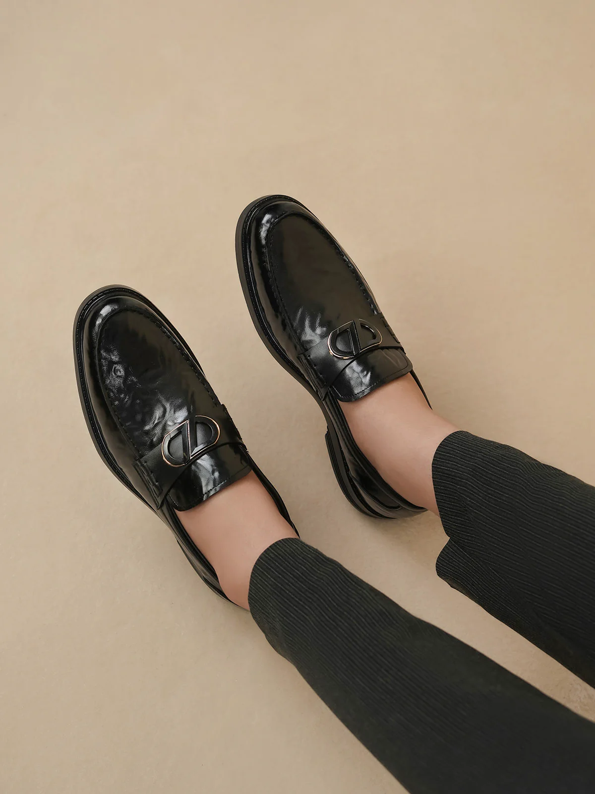 Men "EFRIM" Classic Slip On Leather Formals - Image 6