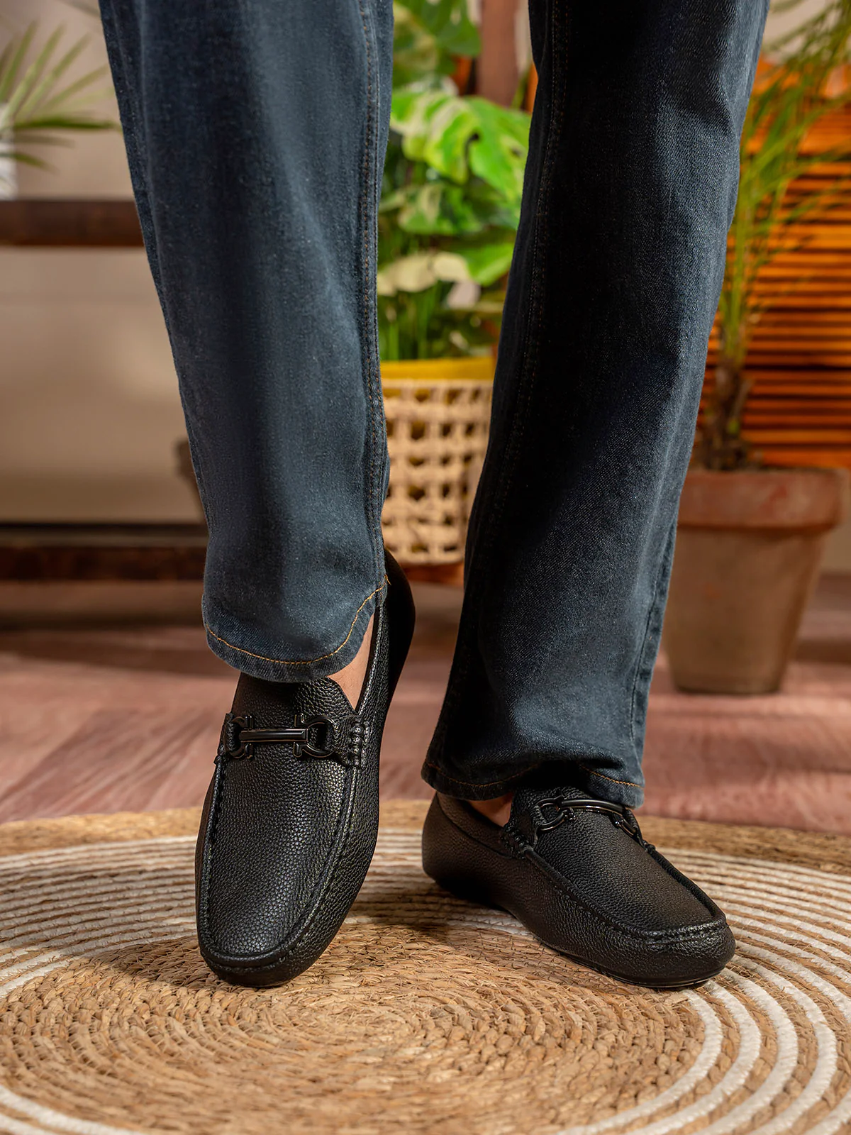 Men "EILANI" Casual Look Soft Moccasins