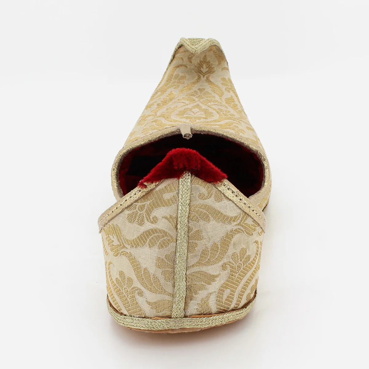 Men "EVANS" Leather Decorated Indian Khussa - Image 3