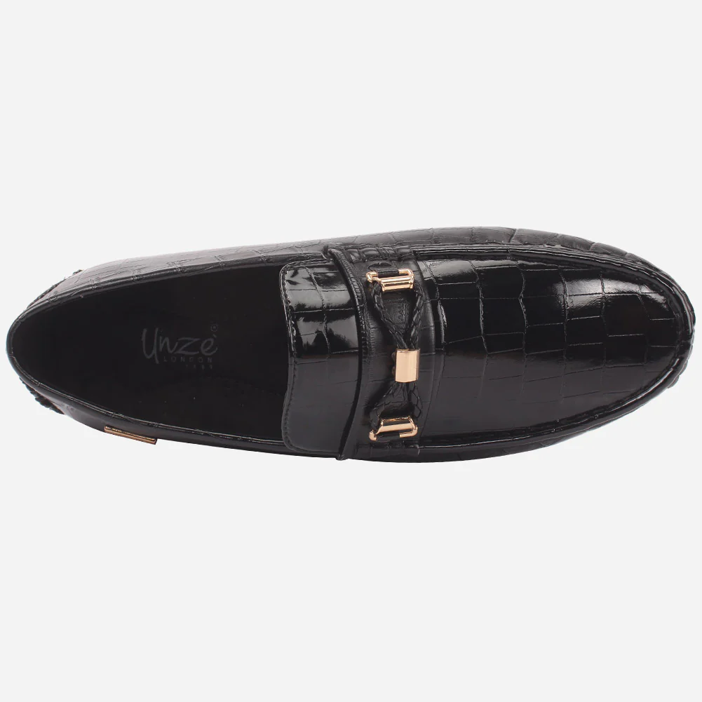 Men "FAIZ" Casual Slip-ons Moccasins Shoes - Image 4