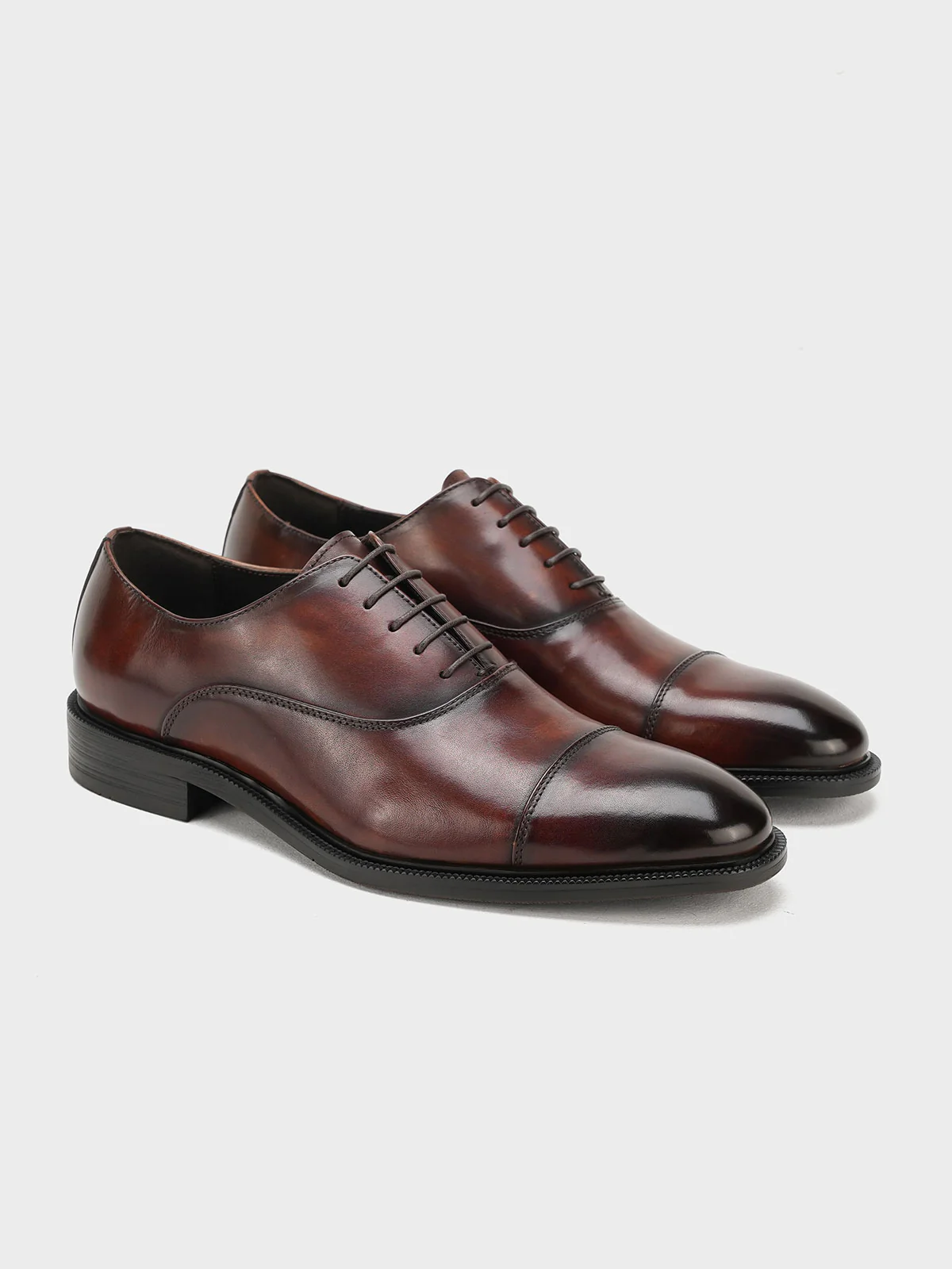 Men "GIANNA" Elegance Leather Formal Shoes - Image 4