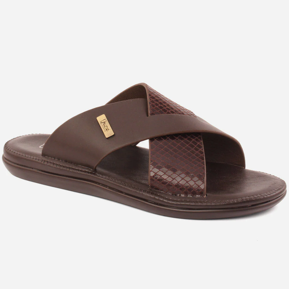 Men "Hector" lightweight easy on-off rubber sole slippers