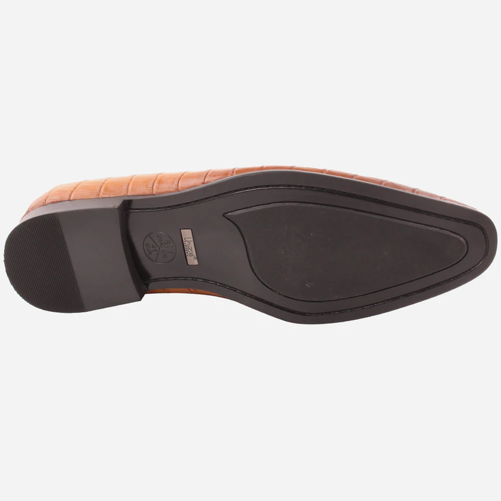 Men "Hugo" Sleek Almond Toe Slip On Shoes - Image 5