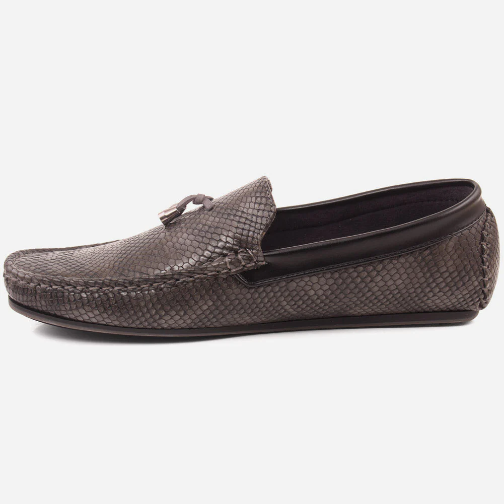 Men "JAY" Slip On Moccasins - Image 3