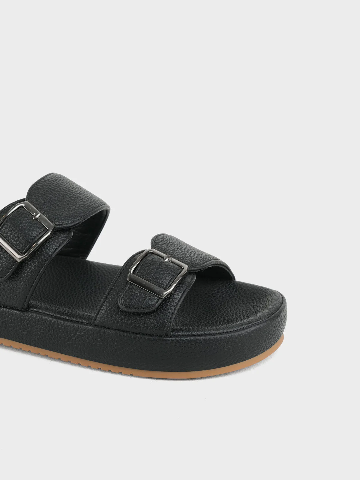 Men "KALEX" Casual Buckle Slippers - Image 4