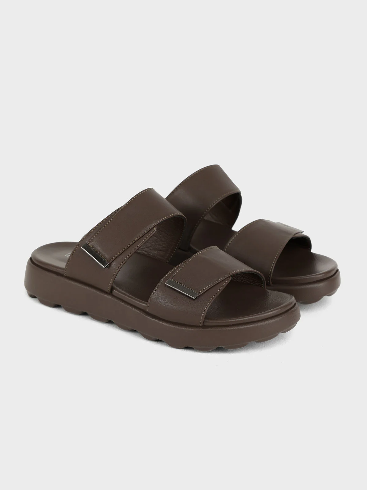 Men "KEANU" Dual Strappy Casual Slippers - Image 2