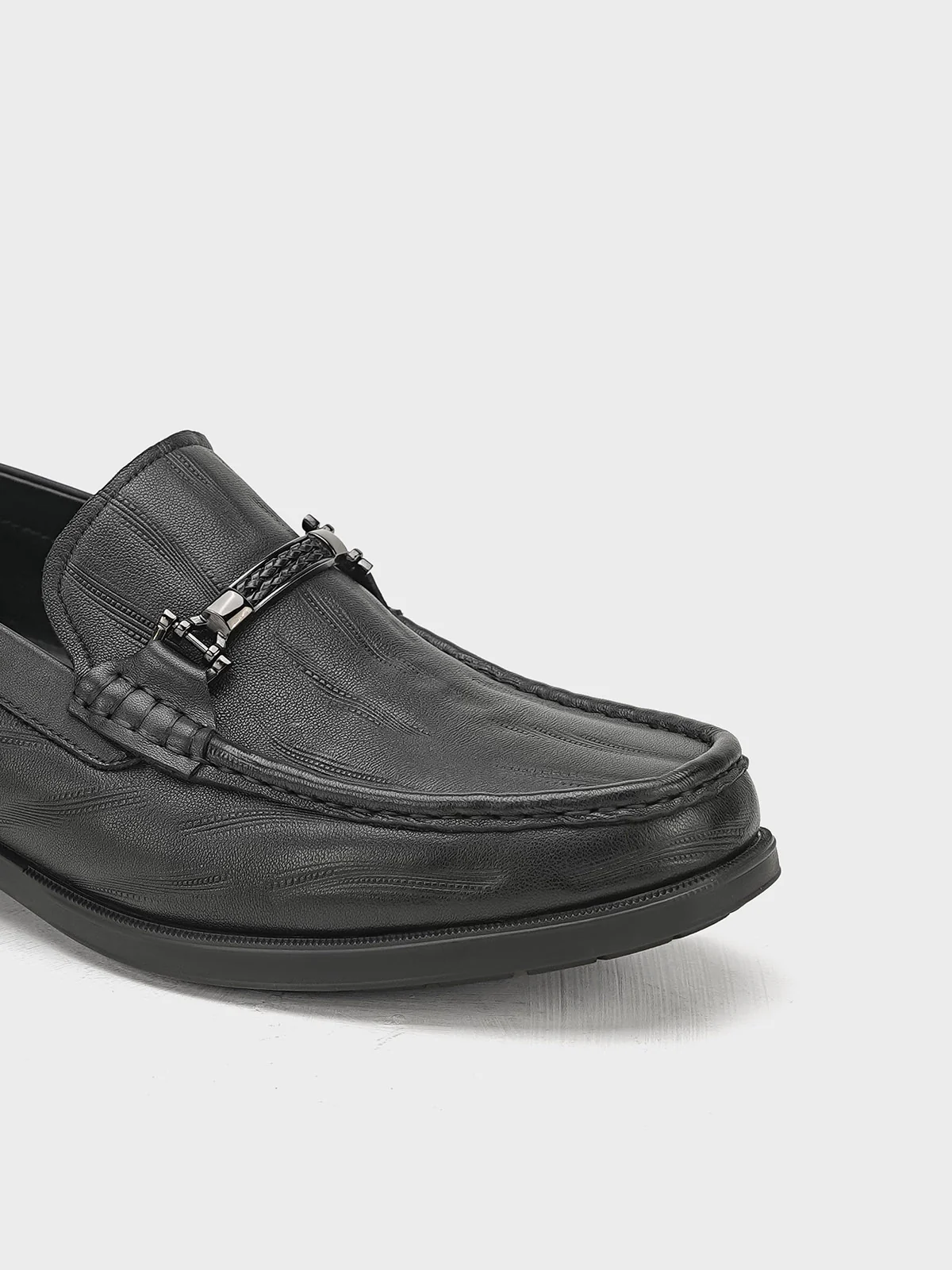Men "KEITH" Slip On Design Leather Formals - Image 7