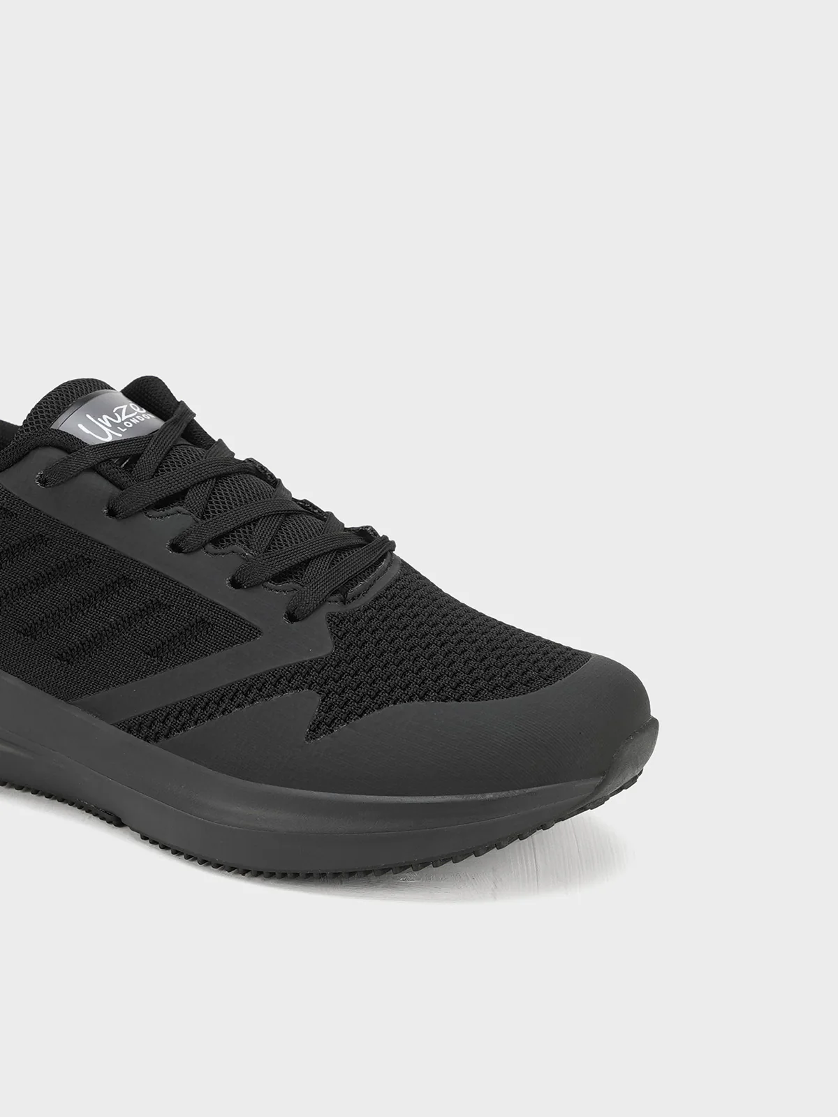 Men "KWAME" Comfort Lace Up Trainers - Image 4