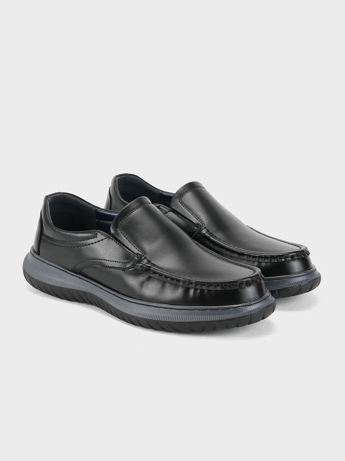 Men "LAREDO" Casual Slip On Leather Shoes - Image 2