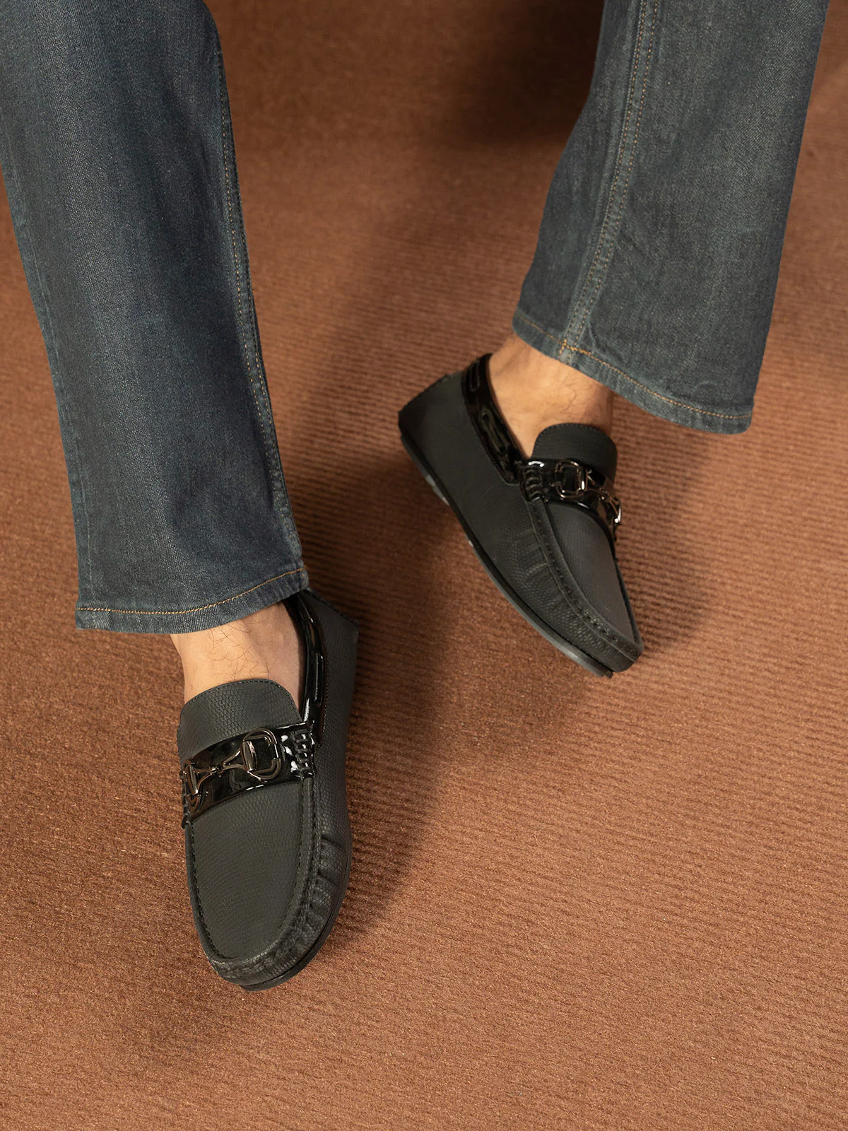 Men "MICHON" Comfort Slip On Moccasins - Image 10
