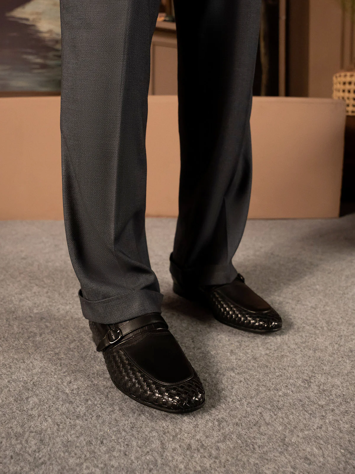 Men "MUGISA" Formal Premium Leather Shoes - Image 3