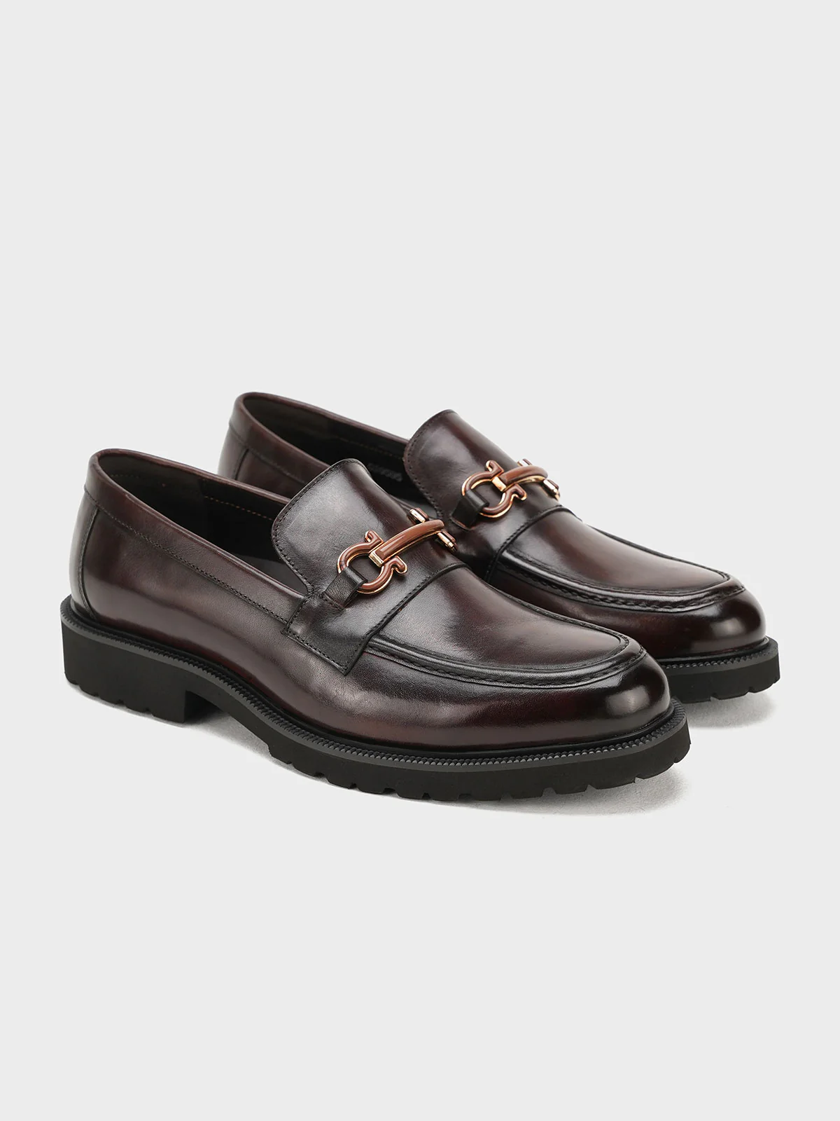 Men "PARATYL" Slip On Leather Formal Shoes - Image 4