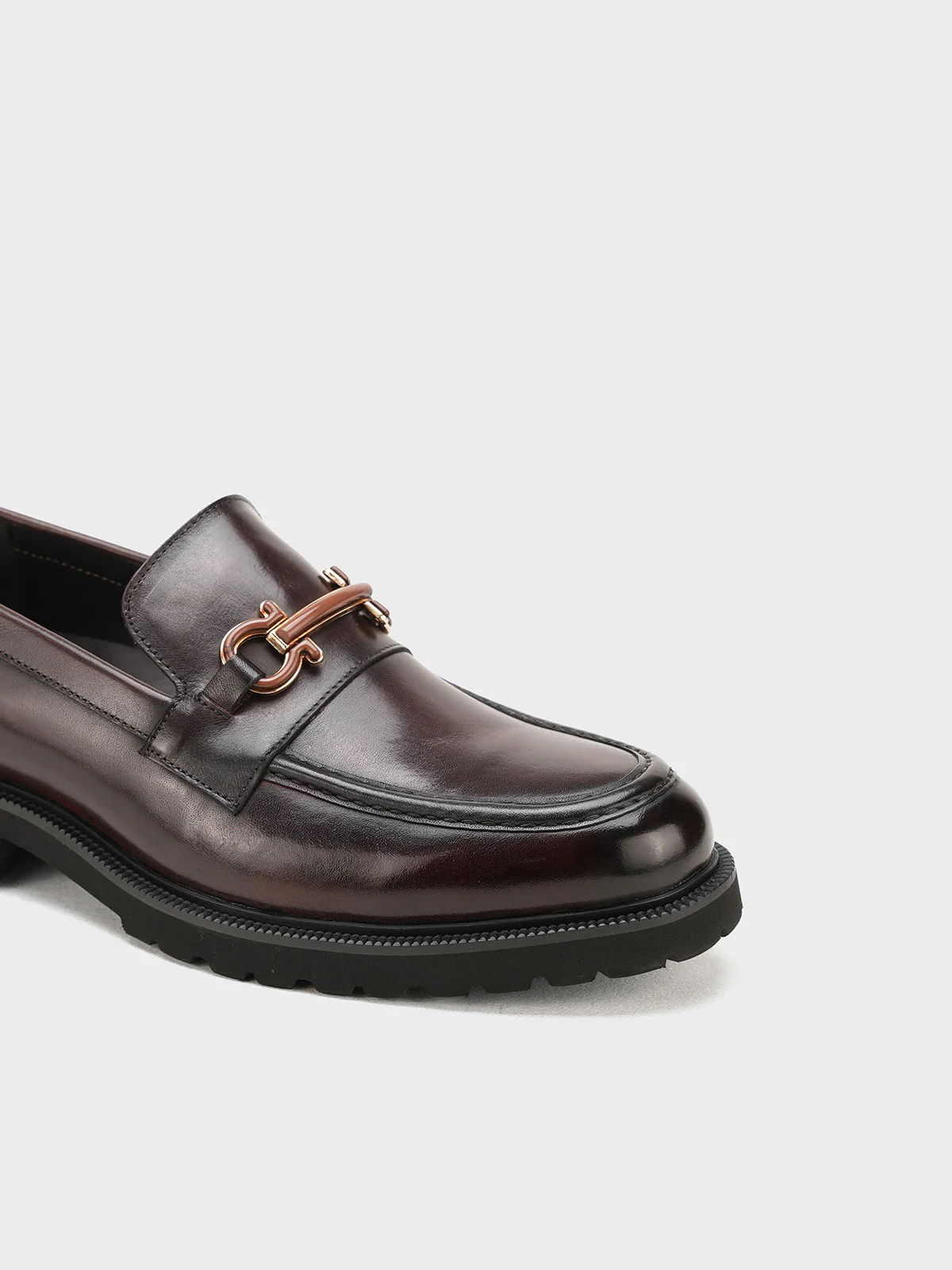 Men "PARATYL" Slip On Leather Formal Shoes - Image 7