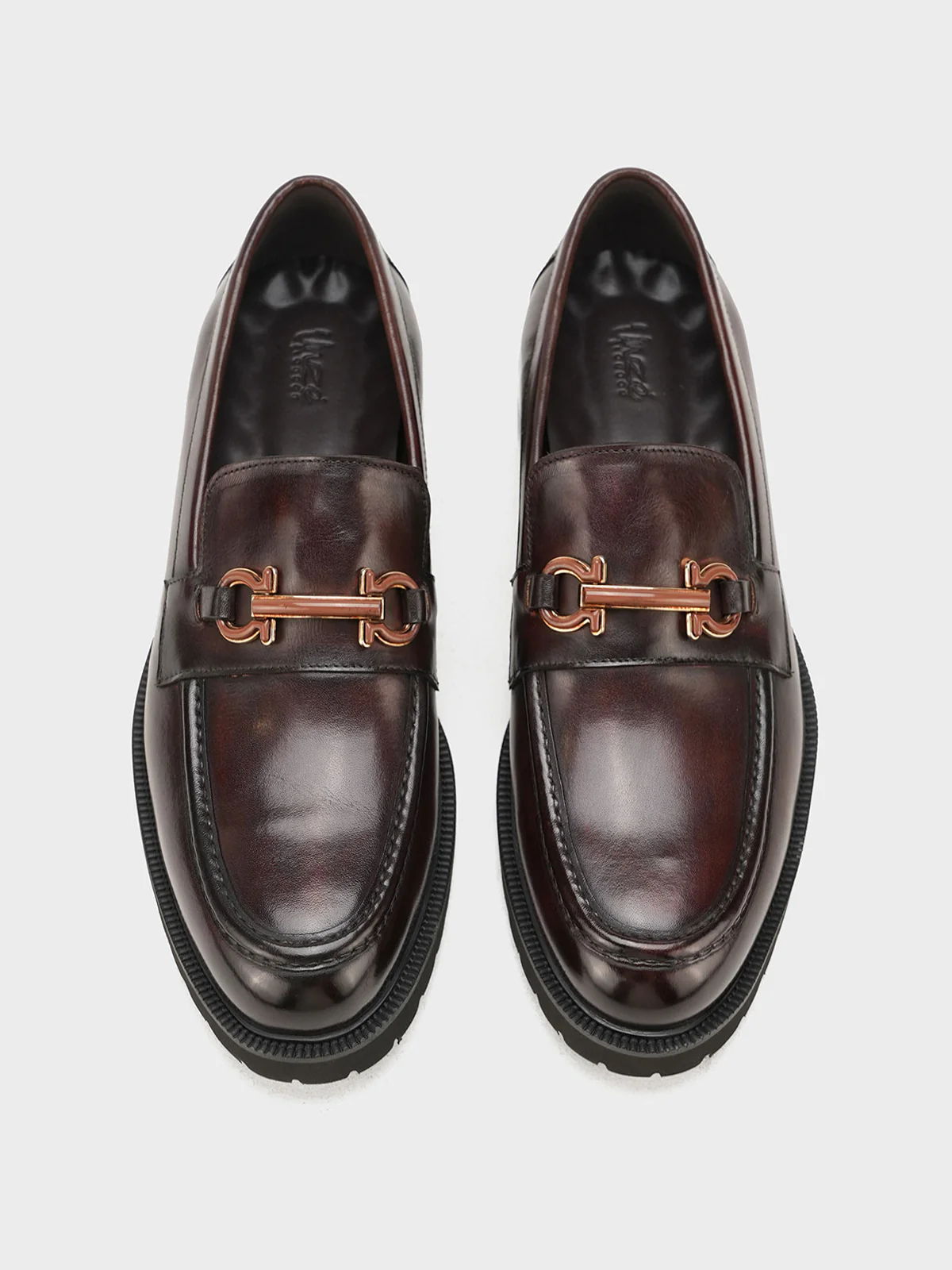 Men "PARATYL" Slip On Leather Formal Shoes - Image 9