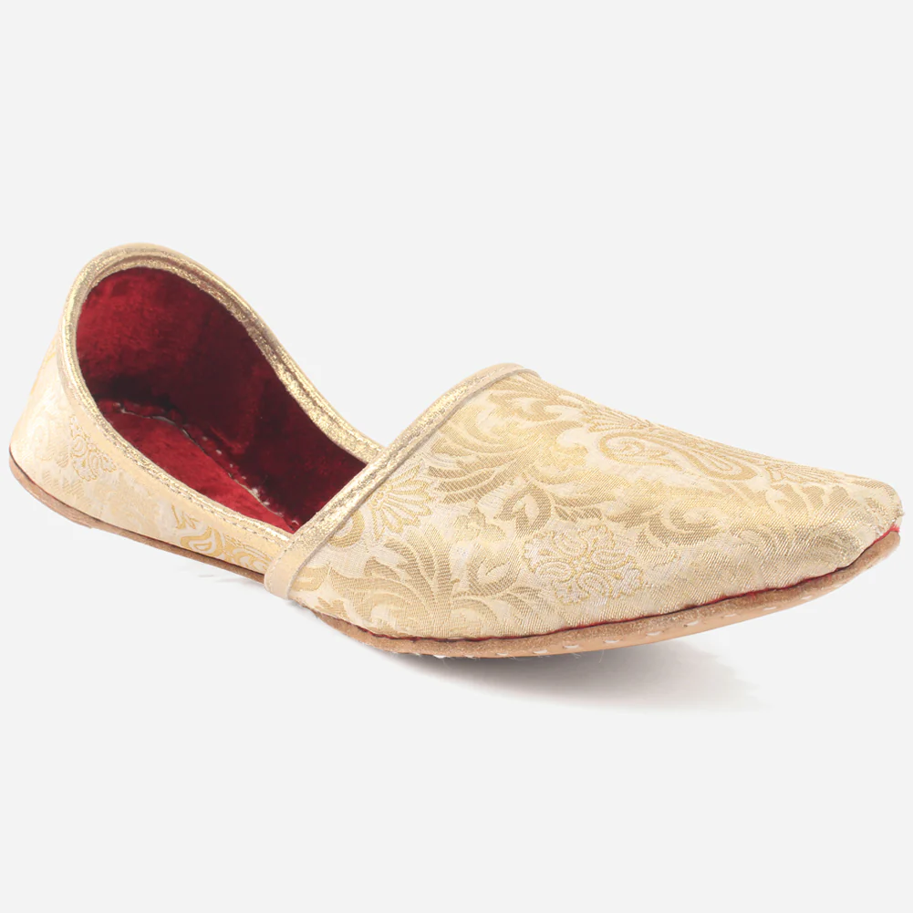 Men "PERLA" Traditional Indian Khussa Pumps