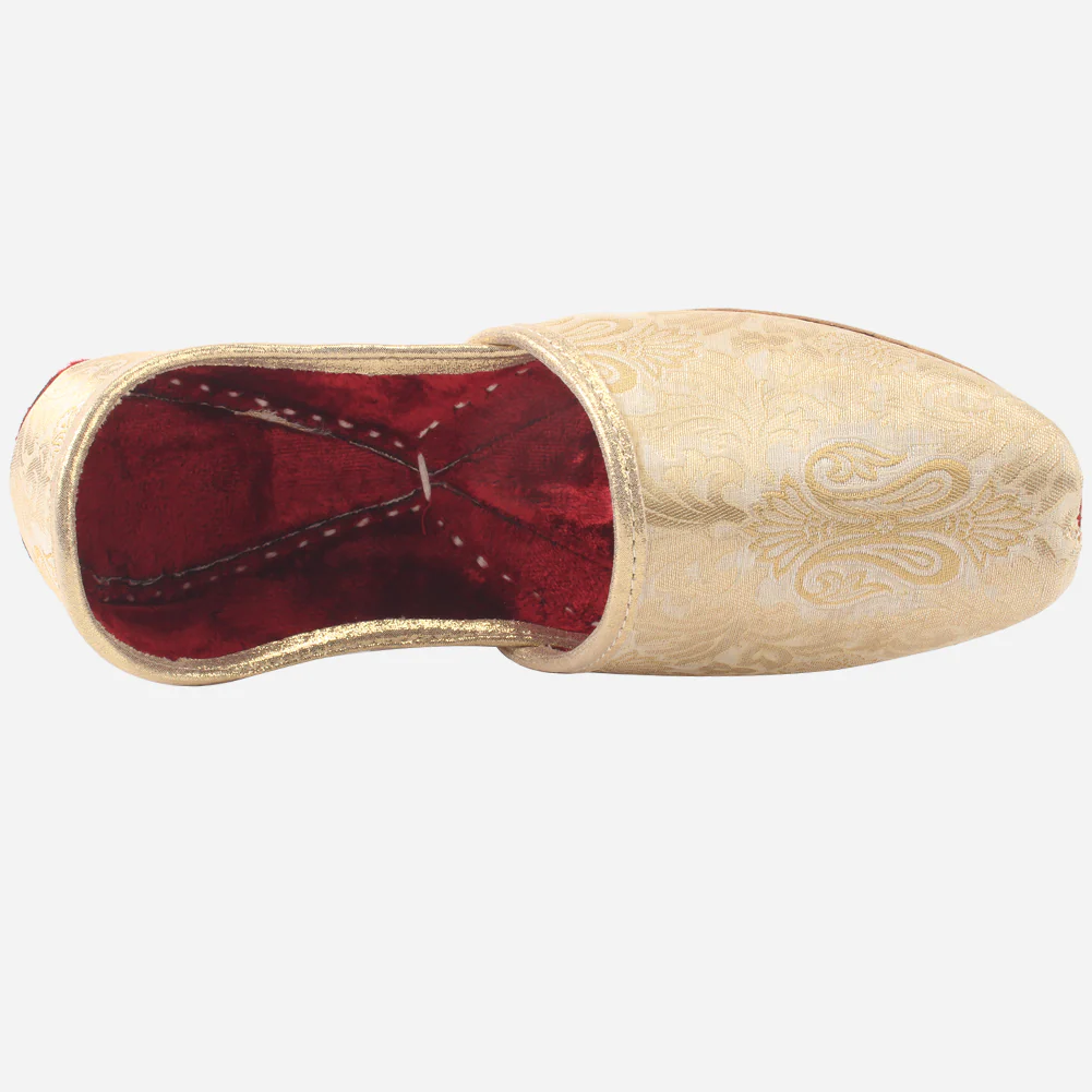 Men "PERLA" Traditional Indian Khussa Pumps - Image 4
