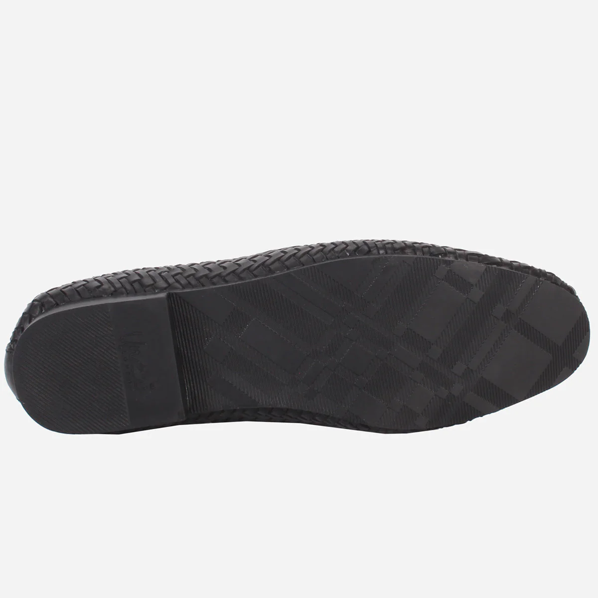 Men "POLIER" Leather Office Dress Slip-On Oxfords - Image 5