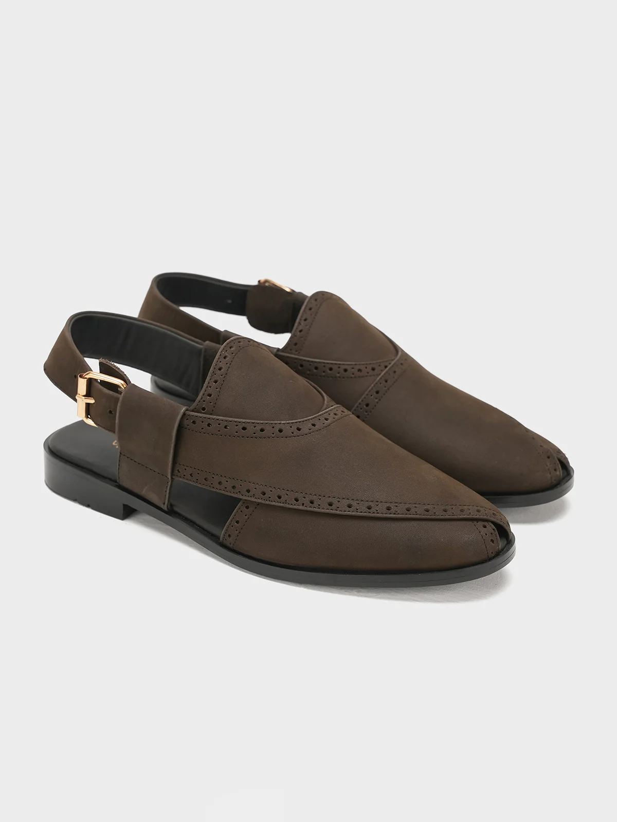 Men "PROVAN" Peshawari Leather Sandals - Image 4