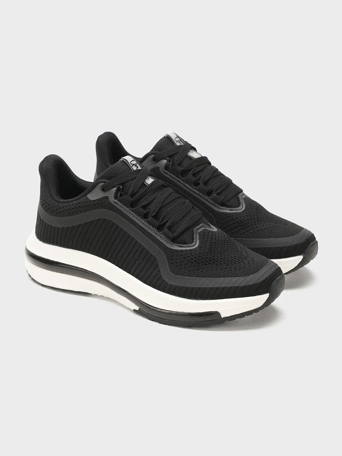 Men "QALISH" Lace Up Modern Trainers - Image 2