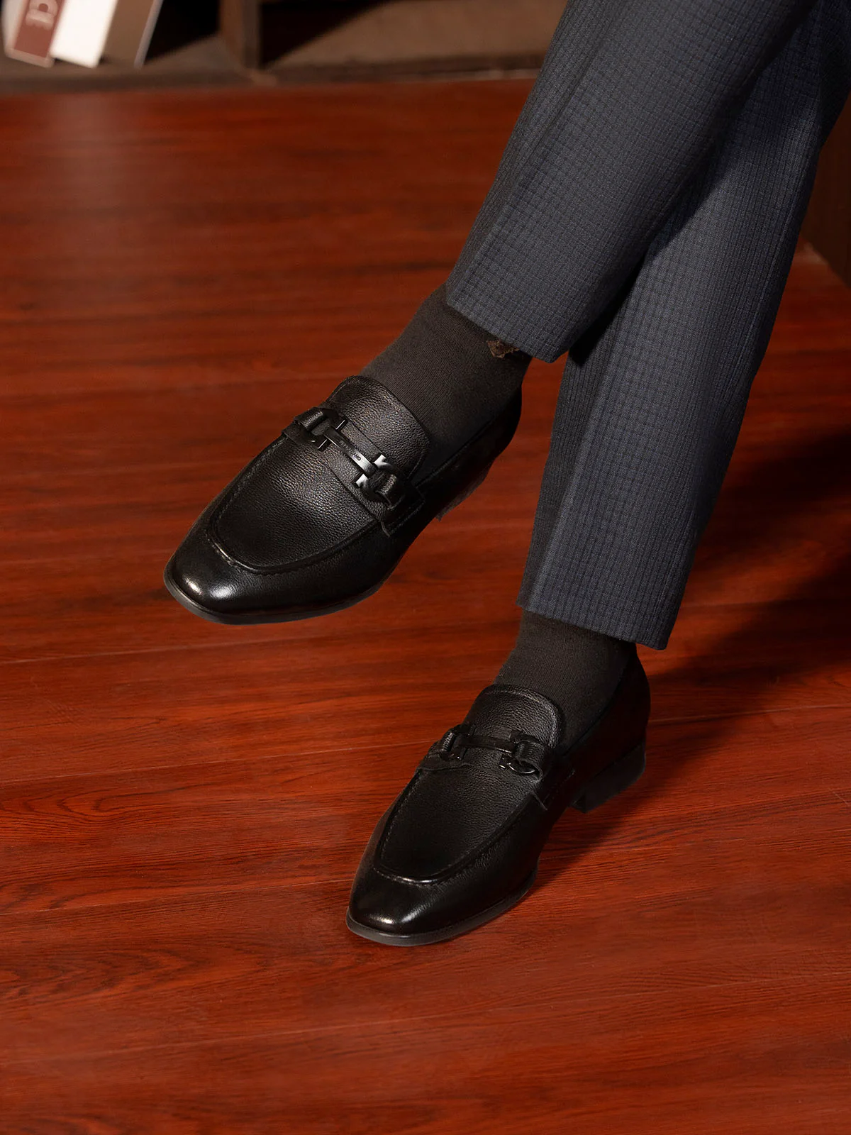 Men "RAQUEL" Classic Slip On Leather Formals - Image 11