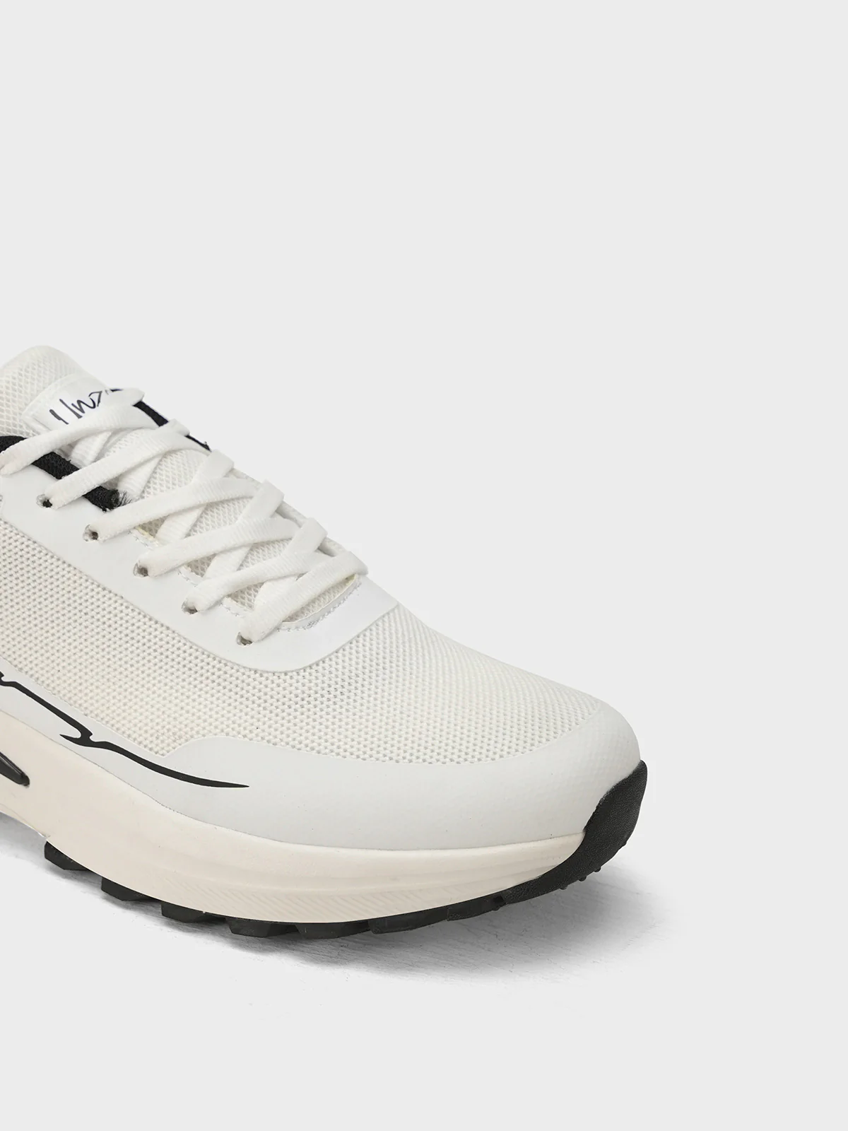 Men "RENZO" Stylish Soft Fabric Trainers - Image 7
