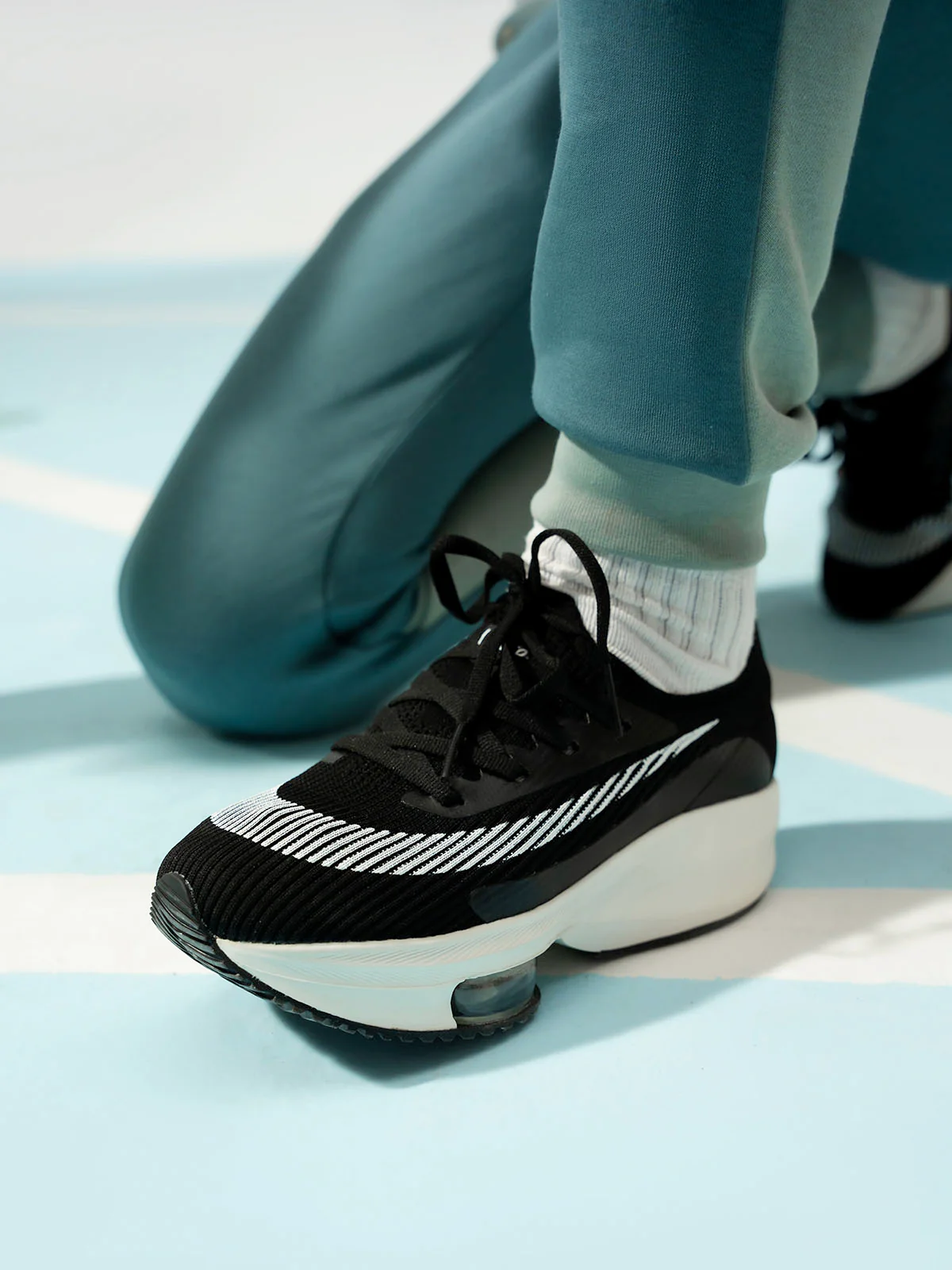 Men "RHODE" Stylish Look Fabric Trainers - Image 6
