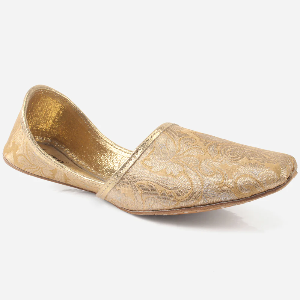 Men’s "EBBO" Jamawar Slip On Indian Khussa