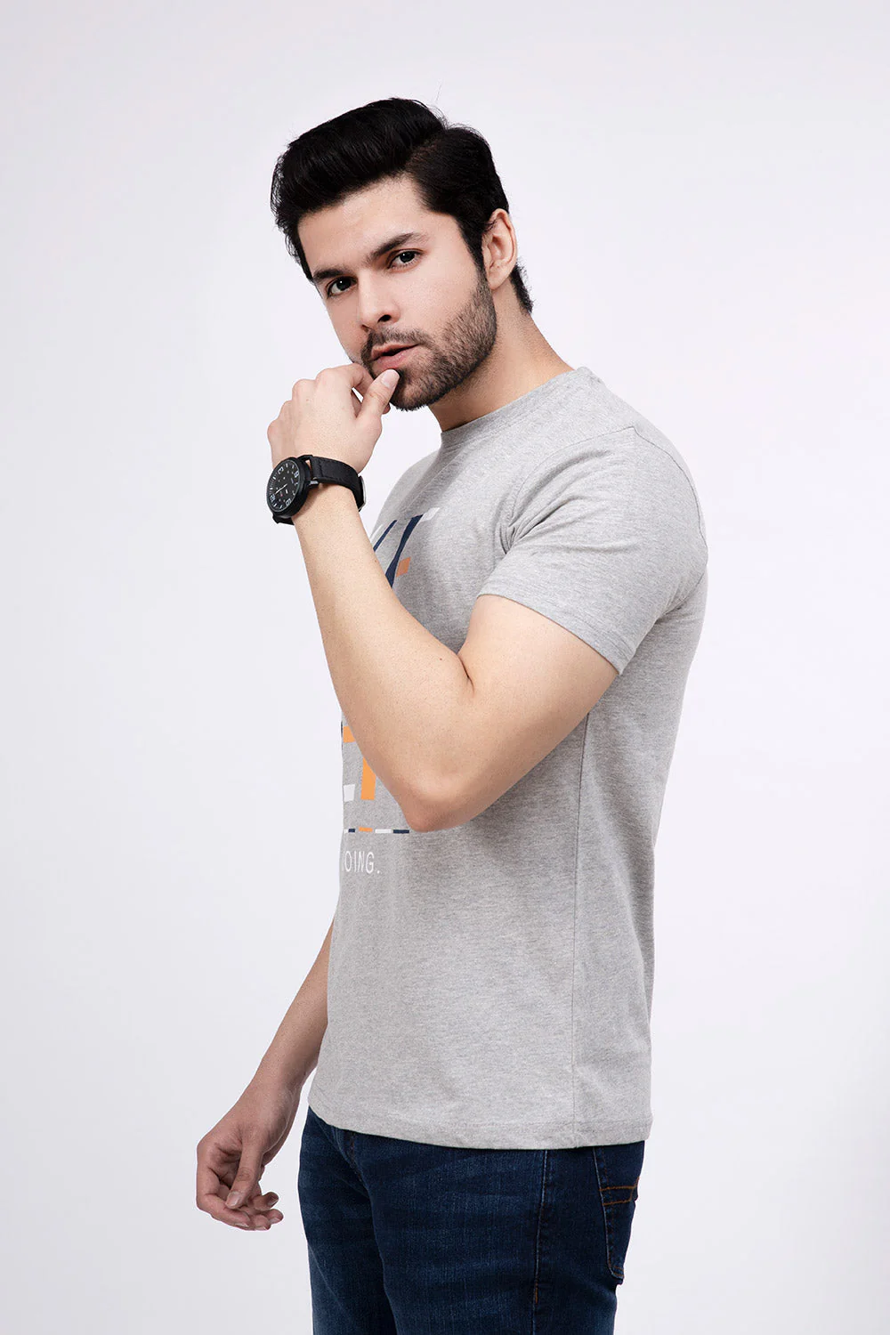 Men’s "Edgar" Crewneck T-Shirt - Image 3