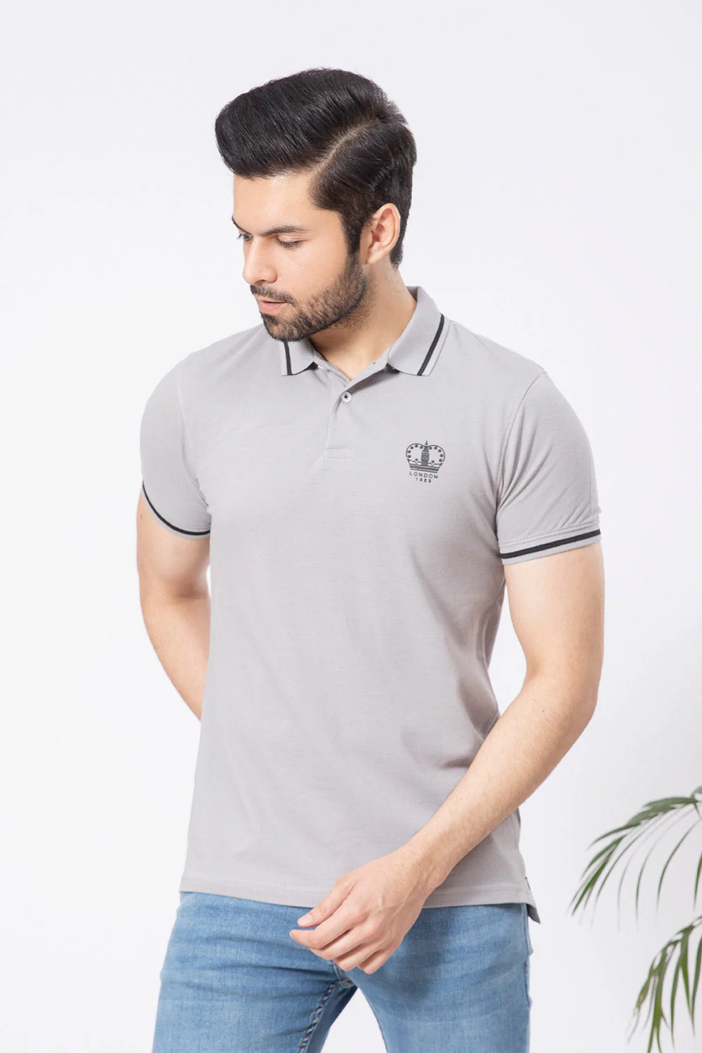 Men’s "HUGH" Polo T-shirts - Image 2