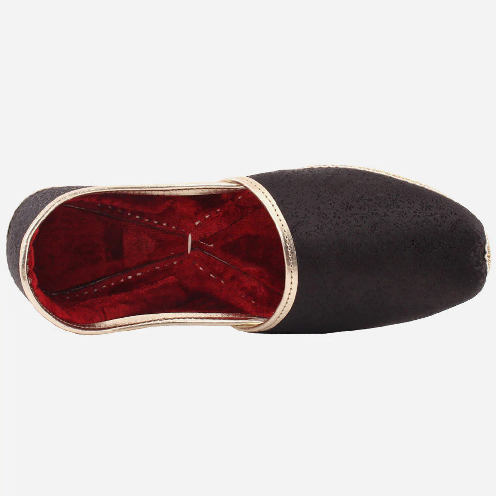 Men’s "LARA" Jamawar Slip On Indian Khussa - Image 4
