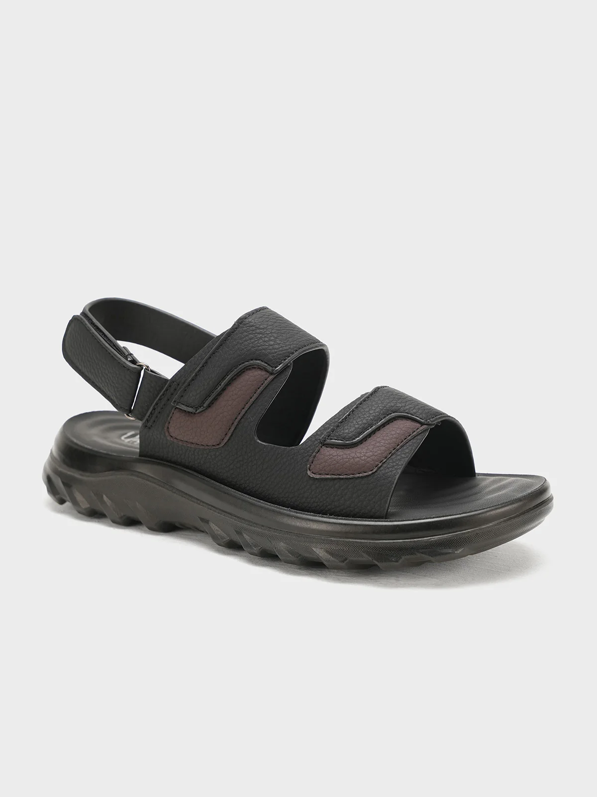 Men "UZAIR" Velcro Straps Sandals - Image 2