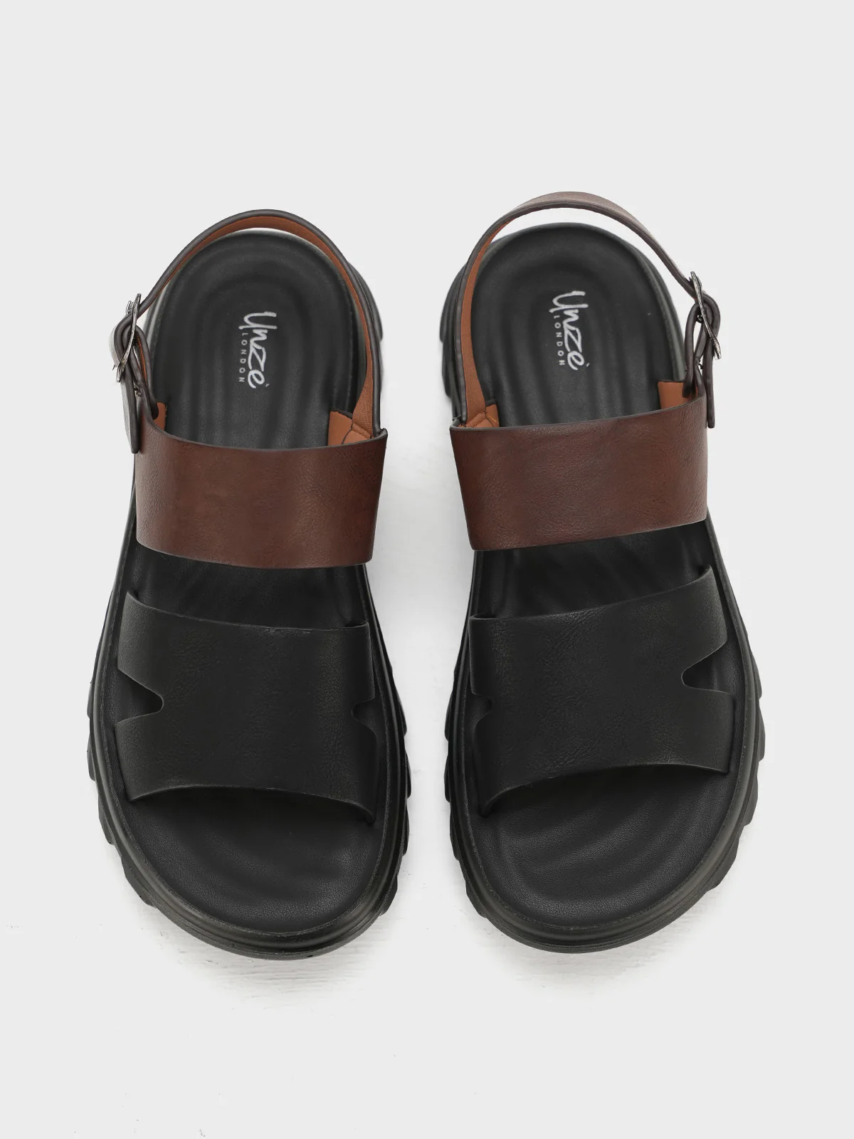 Men "VIDYUT" Adjustable Buckle Sandals - Image 9