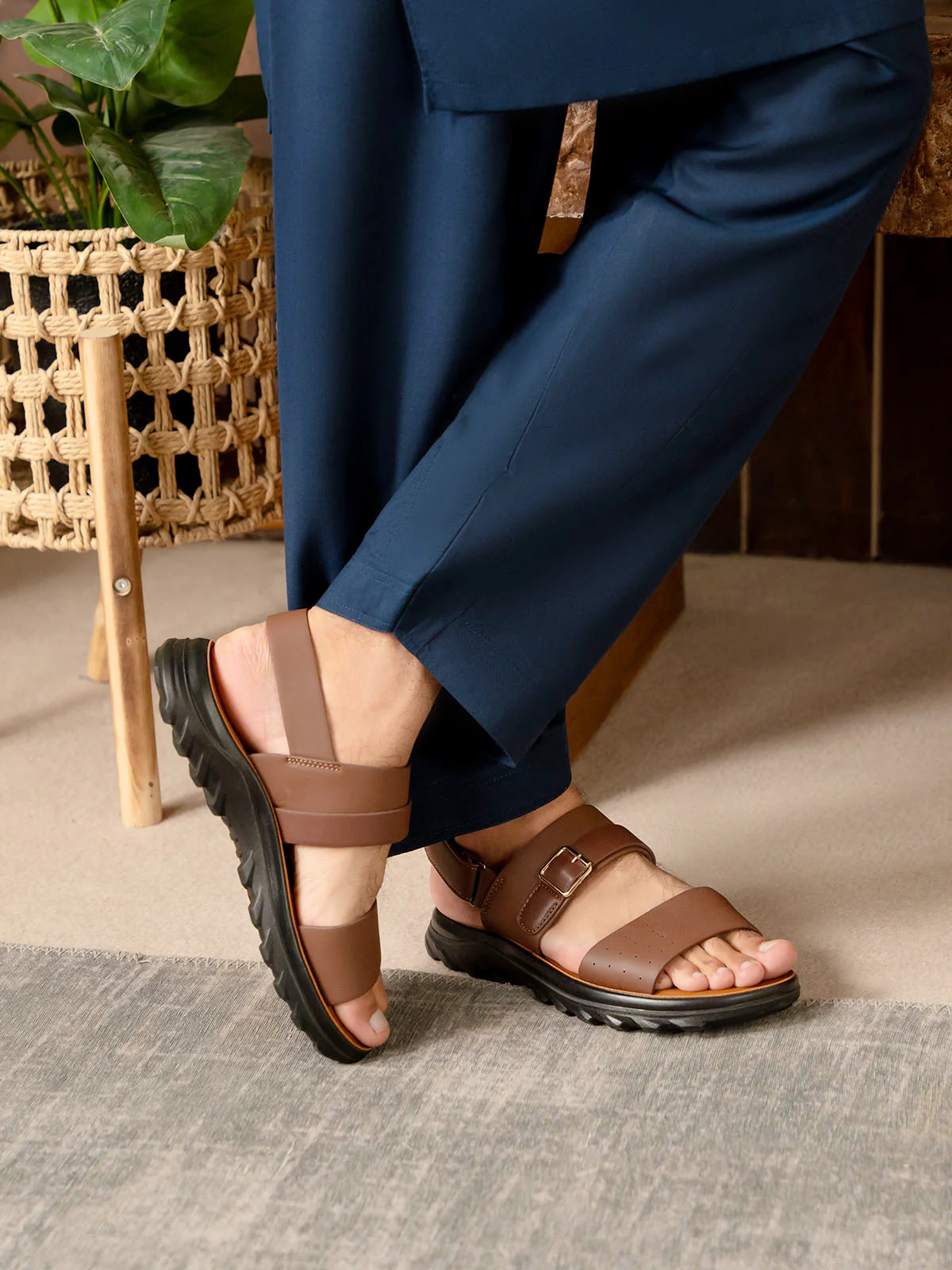 Men "VISHR" Easy Comfort Sandals - Image 11