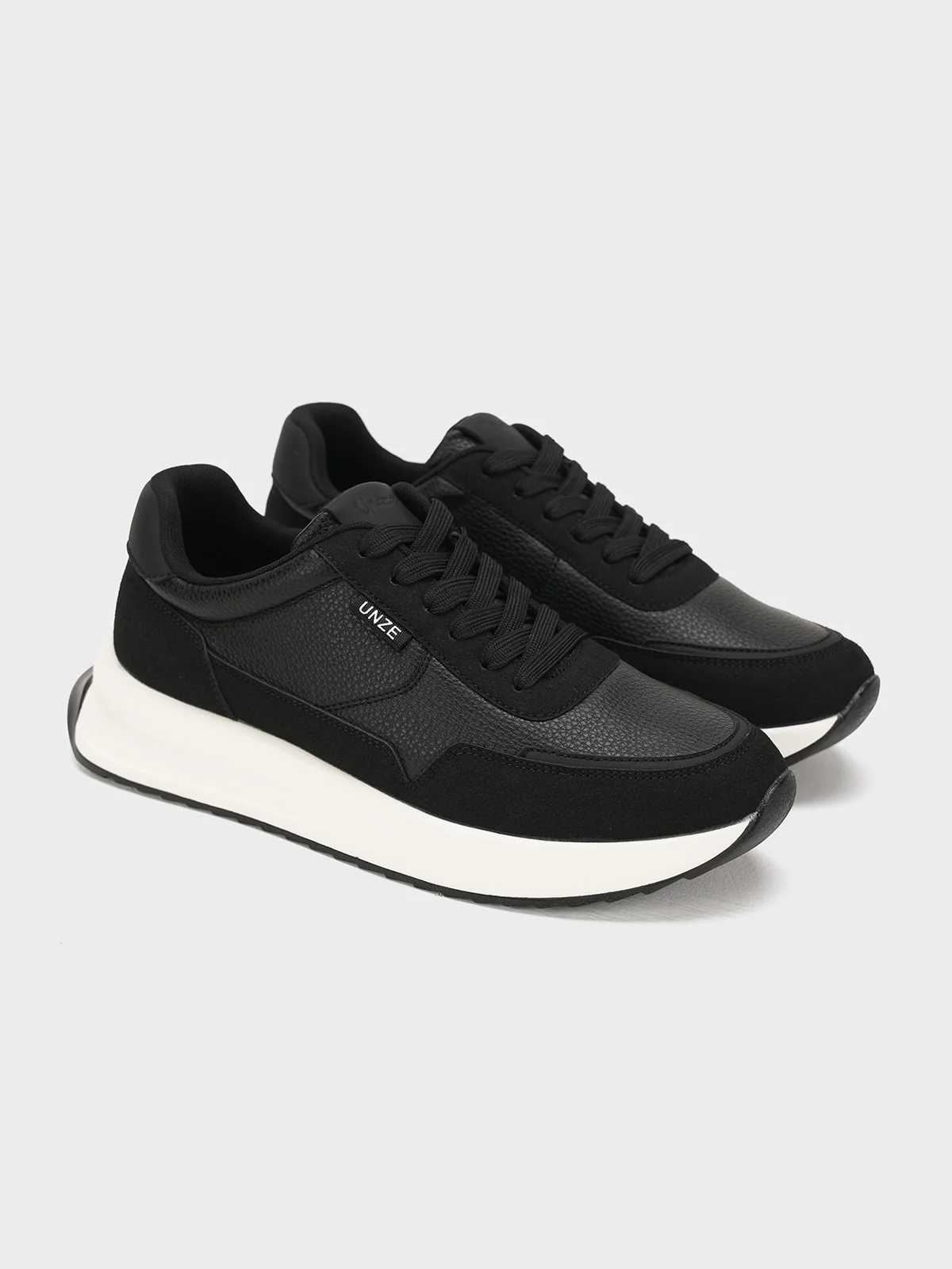 Men "WAYDE" Comfortable Lace-Up Trainers - Image 2