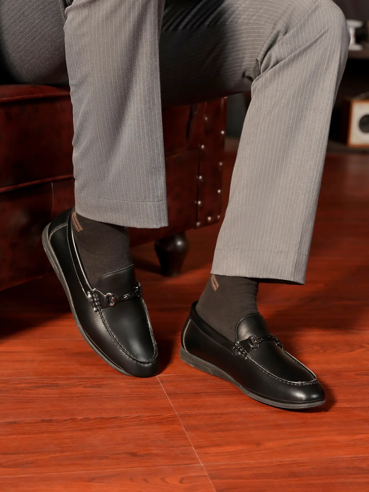 Men "WAYL" Comfortable Rubber Sole Loafers - Image 6