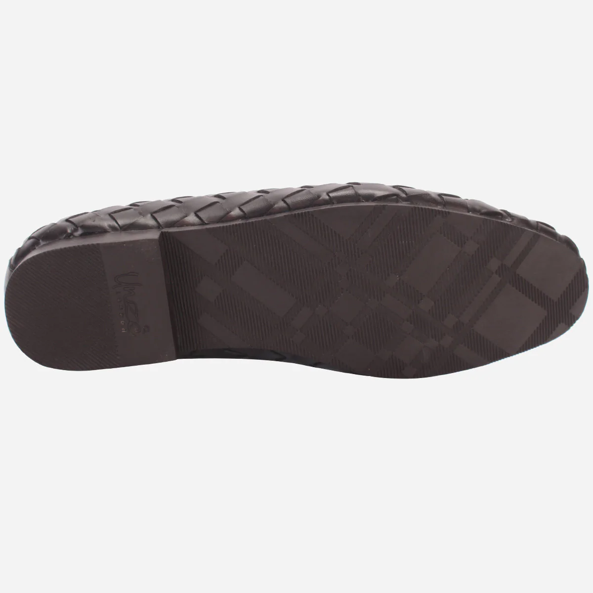 Men "WEISE" Leather Office Dress Slip-on Oxfords - Image 5