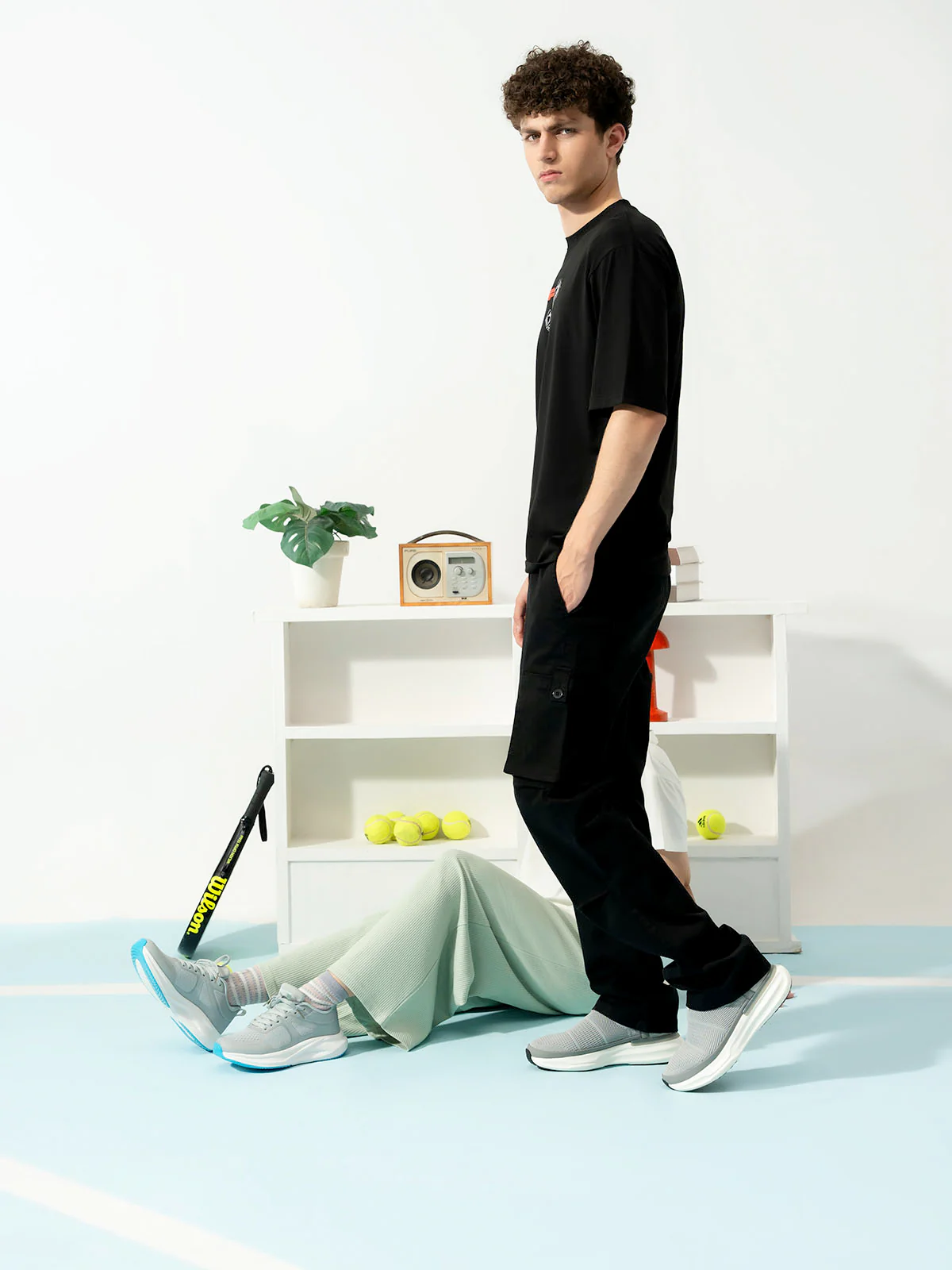 Men "XADEN" Casual Soft Fabric Trainers - Image 11