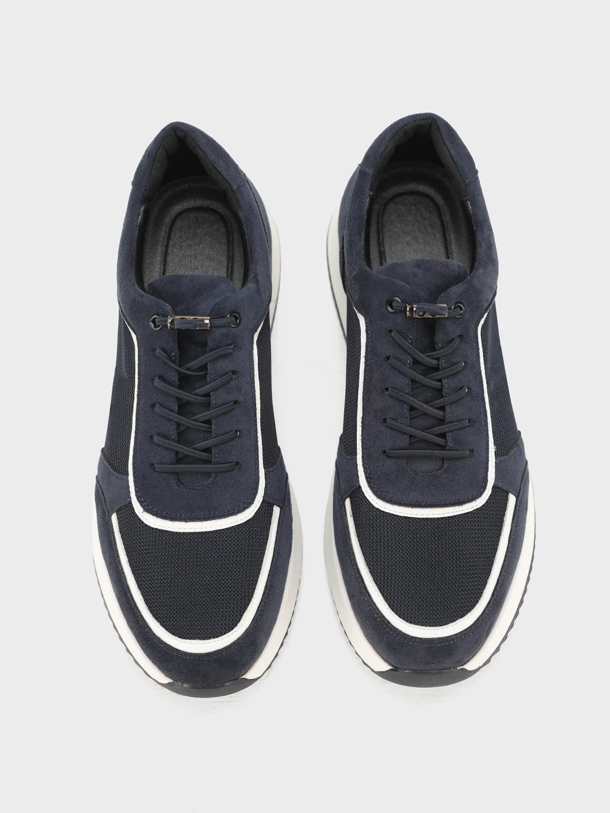 Men "XAIDEN" Unique Style Lace Up Trainers - Image 9
