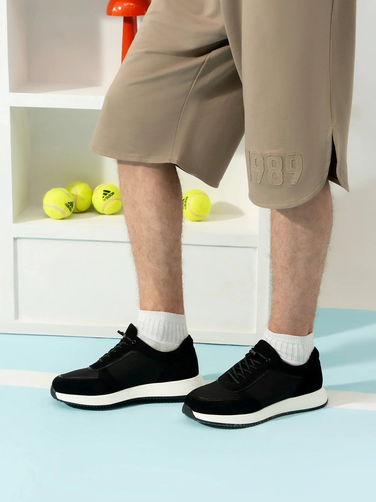 Men "XAIDEN" Unique Style Lace Up Trainers - Image 11