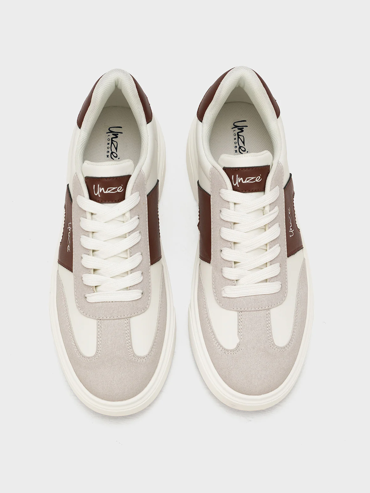 Men "XYMIR" Unique Lace Up Trainers - Image 6