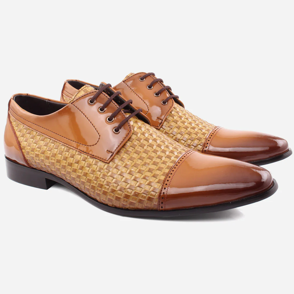Men"LAZARO" Formal Lace-Up Shoes Collection - Image 2