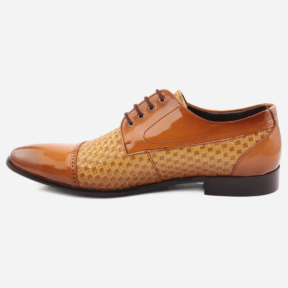 Men"LAZARO" Formal Lace-Up Shoes Collection - Image 3