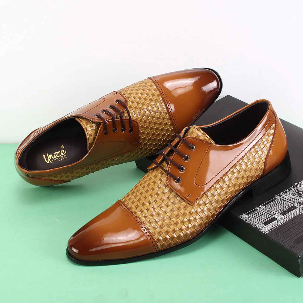 Men"LAZARO" Formal Lace-Up Shoes Collection - Image 6