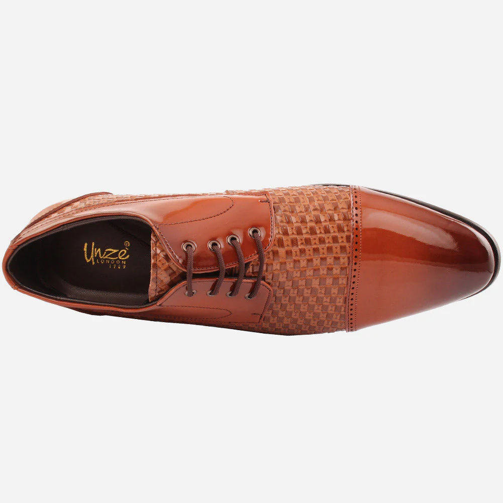Men"LAZARO" Formal Lace-Up Shoes Collection - Image 4