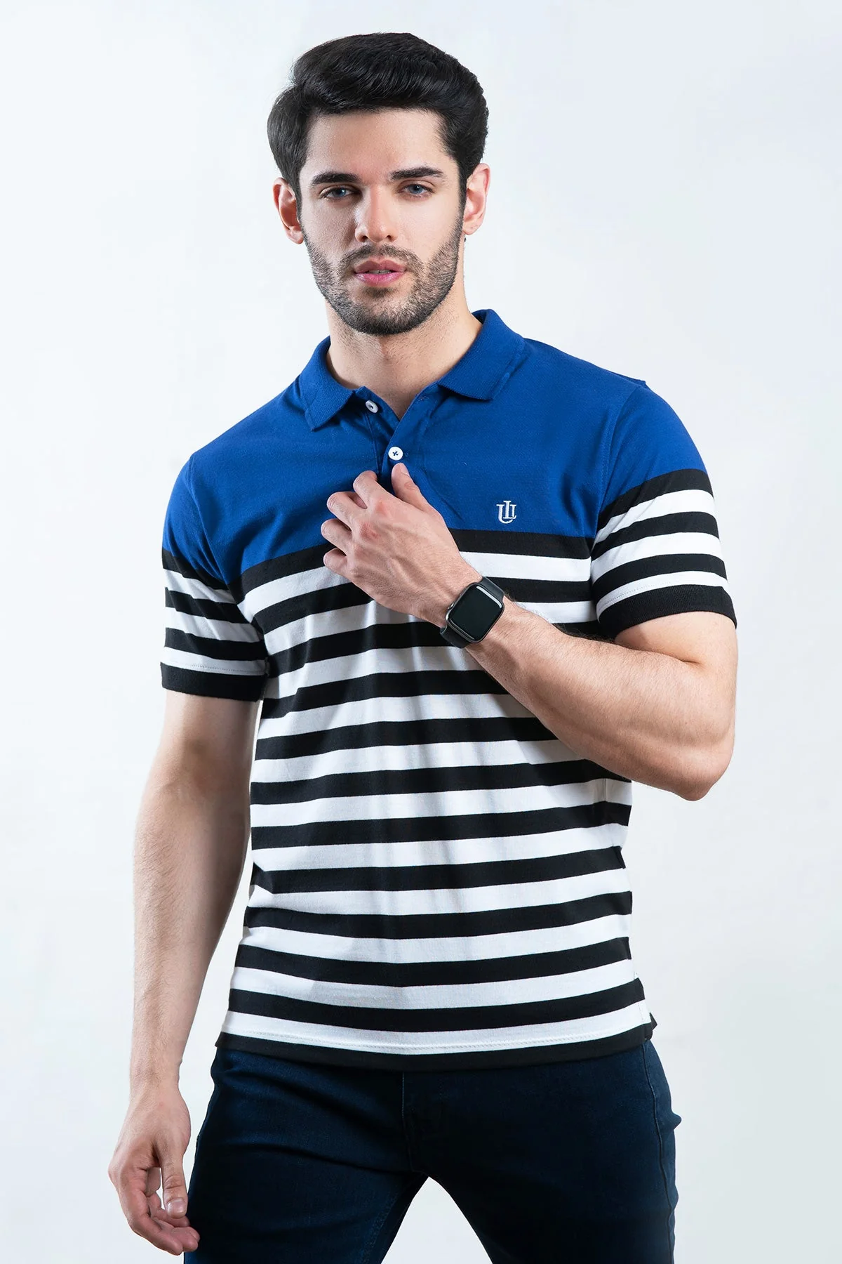 "ALWIN" Summer Polo Short Sleeves T-Shirt