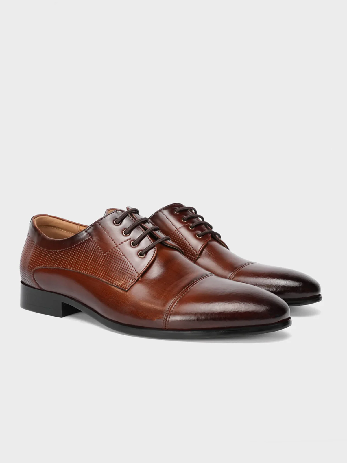 Mens "ANZU" Laced Up Dress Formal Shoes - Image 2