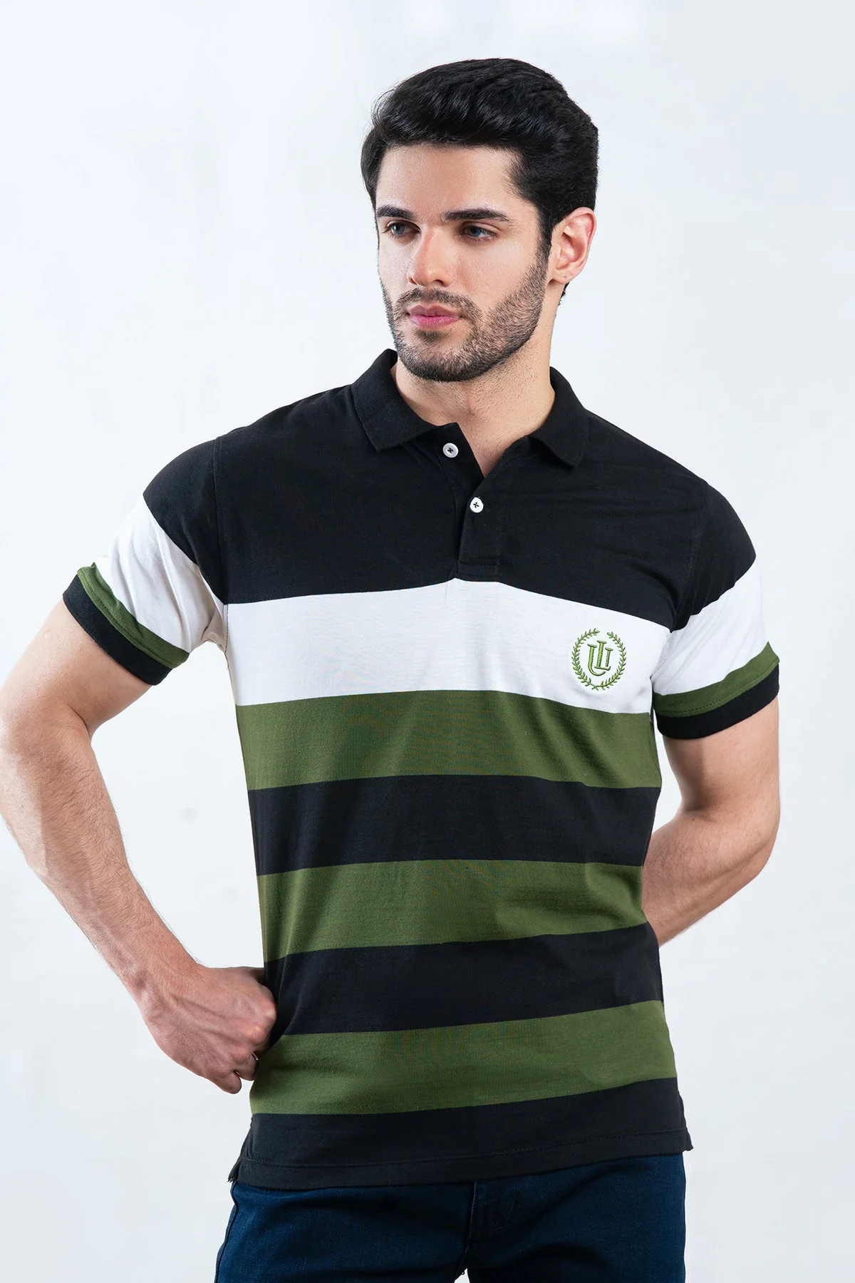 "ASLAN" Summer Polo Short Sleeves T-Shirt